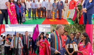 Hyderabad's Fountainhead Global School & Junior College celebrates Global Parents Day in the presence of UK Diplomats