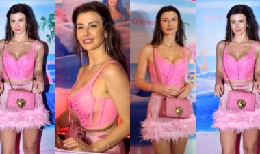 Giorgia Andriani looks Pinktastic And Super Hot In Her Barbiecore Avatar At The Barbie Premiere Night