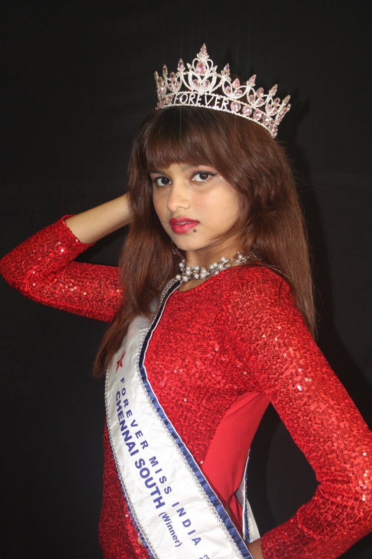 Alisha Shephali Shines as Newly Crowned Miss Chennai South 2023 organised by Forever Star India