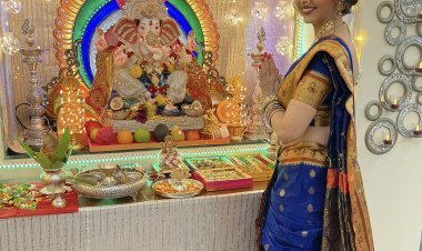Happy Ganesh Chaturthi- Actress Jyoti Saxena Welcomes Bappa Home with Joy and Devotion and says, 'My Sukhkarta is here'