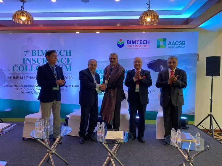 7th BIMTECH Insurance Colloquium Sheds Light on Climate Change's Impact on Insurance and Sustainability