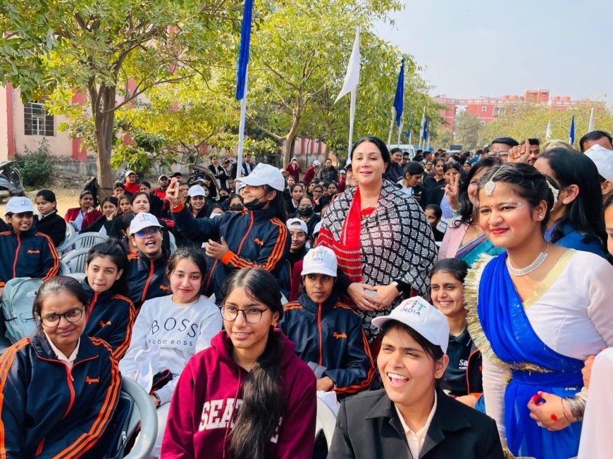 DY CM DIYA KUMARI CALLS UPON EVERYONE TO ADOPT A FIT LIFESTYLE